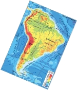 Географічне положення Південної Америки. Дослідження та освоєння материка -  Географія. 7 клас. Гільберг